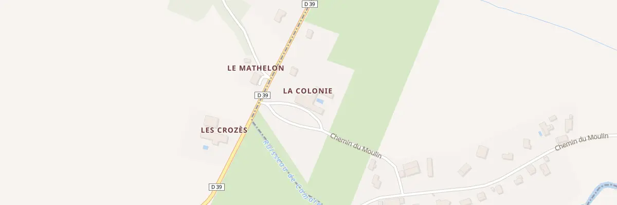 Plan du 557 Rte de Samatan à Labastide-Savès