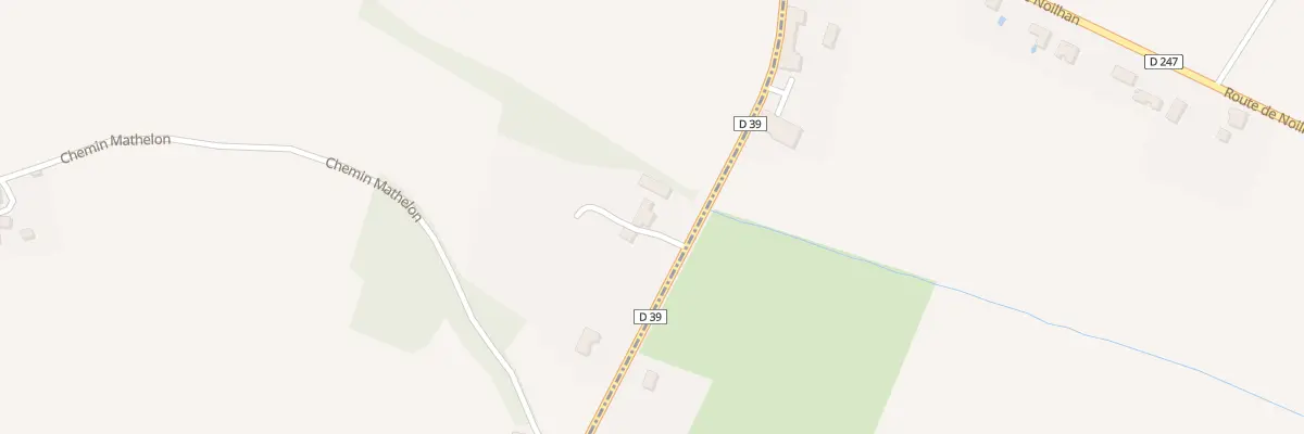 Plan du 1714 Rte de Cazaux Saves à Noilhan