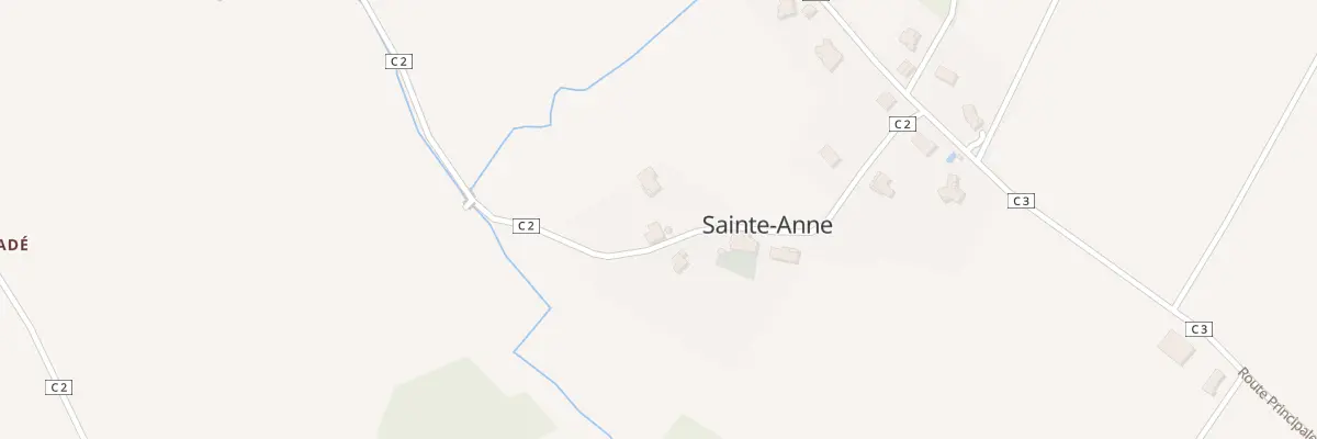 Plan du 5021 Au Village à Sainte-Anne