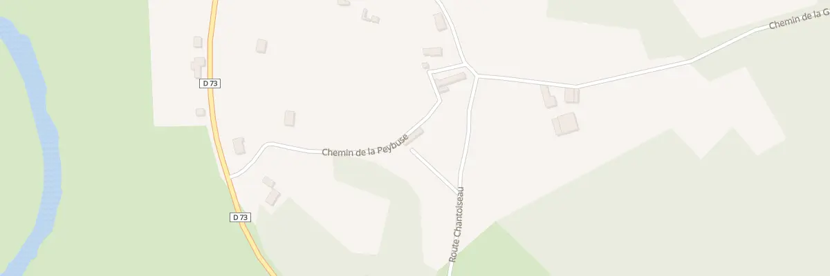 Plan du 317 Rte Chantoiseau à Coulaures