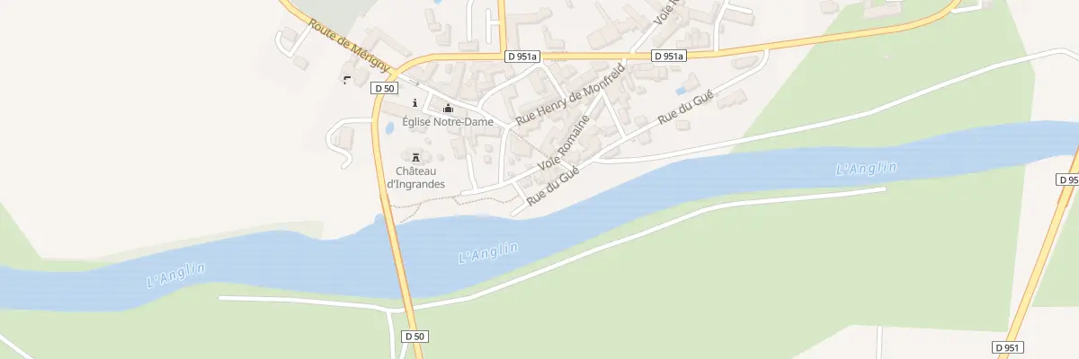 Plan du 4 Voie Romaine à Ingrandes