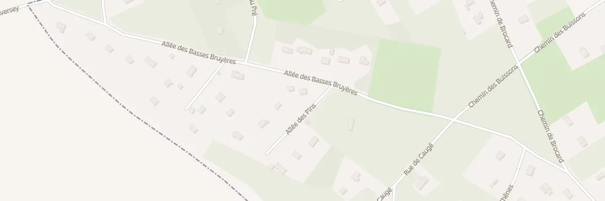 Plan du 16 Che des Basses Bruyères à Ferrières-Haut-Clocher