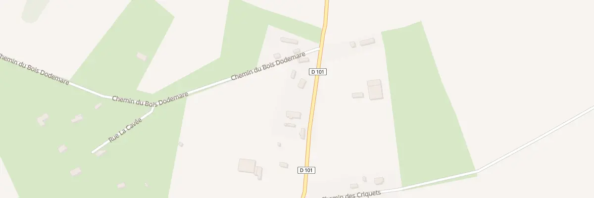 Plan du 427 Rte du Bois Seigneur à Saint-Ouen-le-Mauger