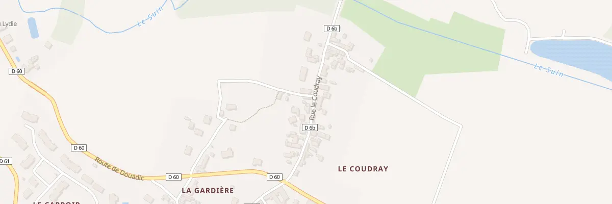 Plan du 12 Le Coudray à Tournon-Saint-Martin
