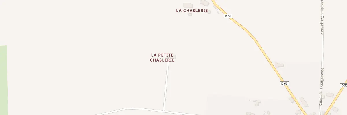 Plan du 102 La Chaslerie à Beauchêne