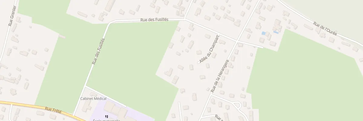 Plan du 504 Rue des Fusillés à La Londe