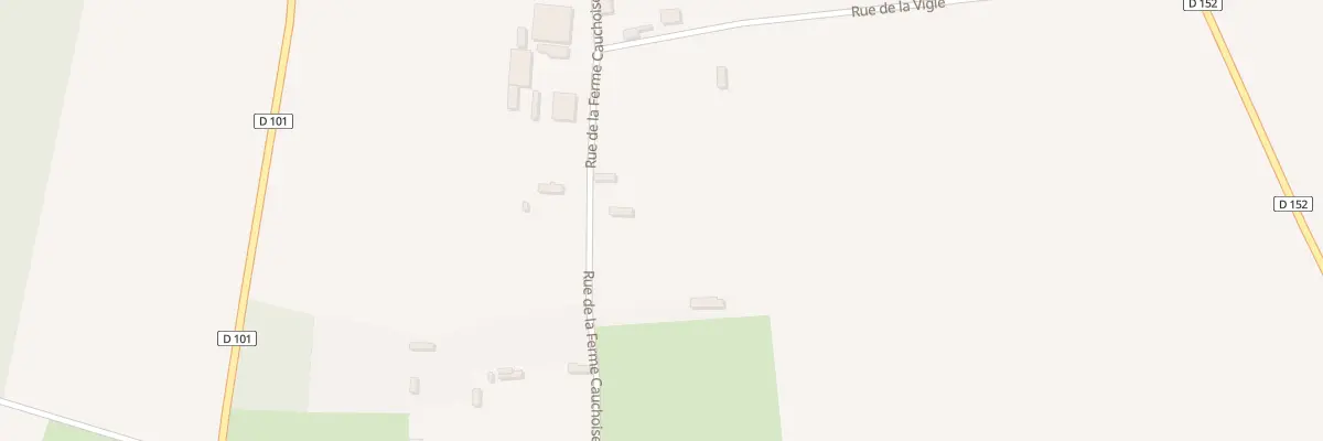 Plan du 4 Rue de la Ferme Cauchoise à Lammerville