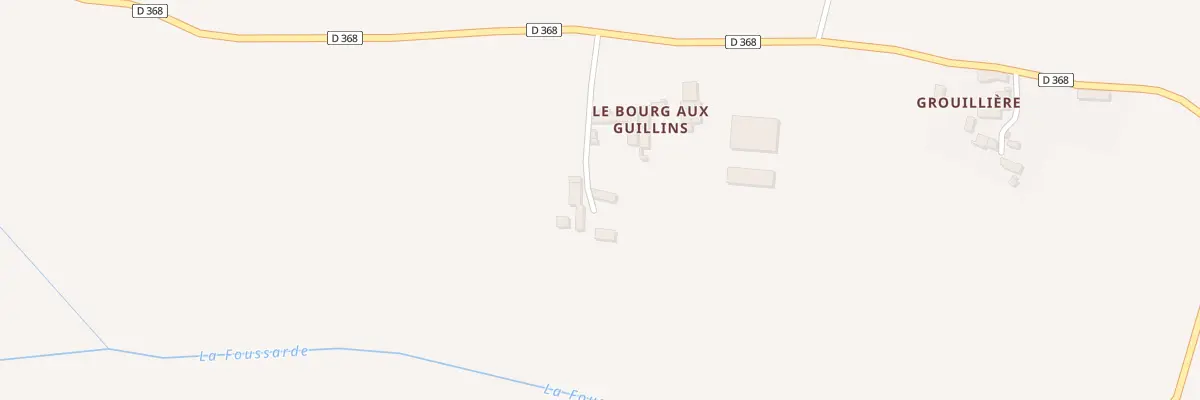 Plan du 1 Le Bourg aux Guillins à Argenvilliers