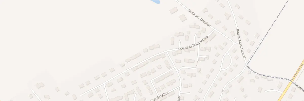 Plan du 23 Rue de la Tramontane à Saint-Pierre-des-Fleurs