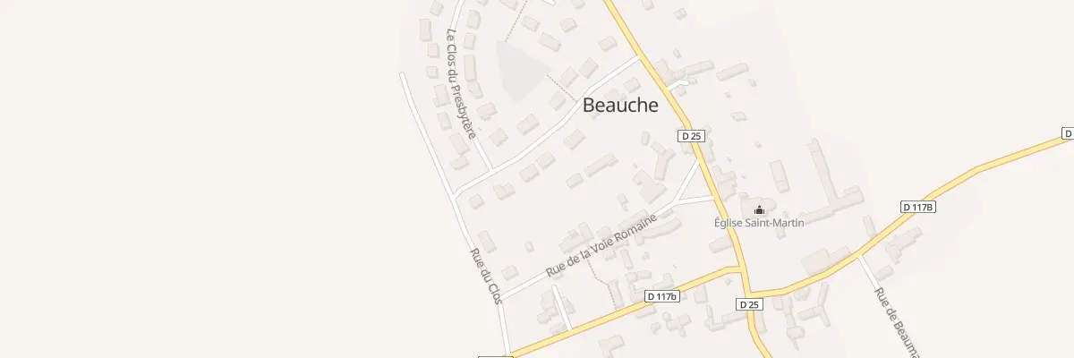 Plan du 12 Le Clos du Presbytère à Beauche