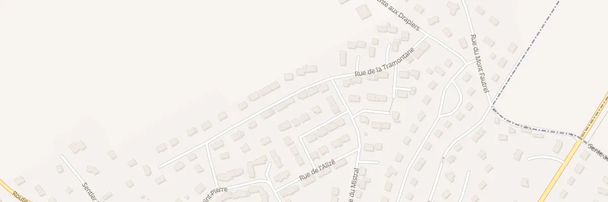 Plan du 20 Rue de la Tramontane à Saint-Pierre-des-Fleurs