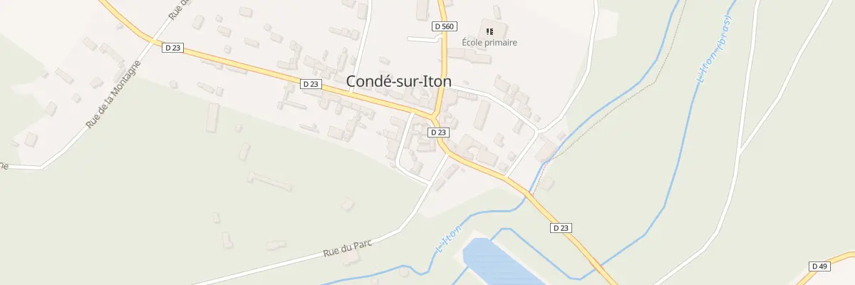 Plan du 2 Rue de Breteuil - Conde à Mesnils-sur-Iton
