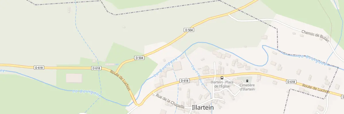 Plan du 64 Harrajas à Illartein