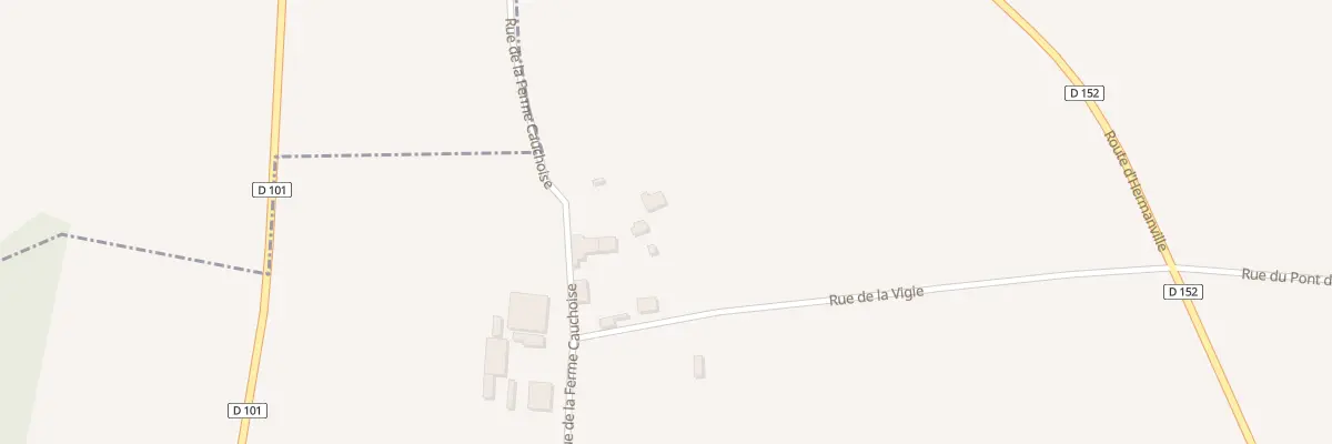 Plan du 2 Rue de la Vigie à Lammerville