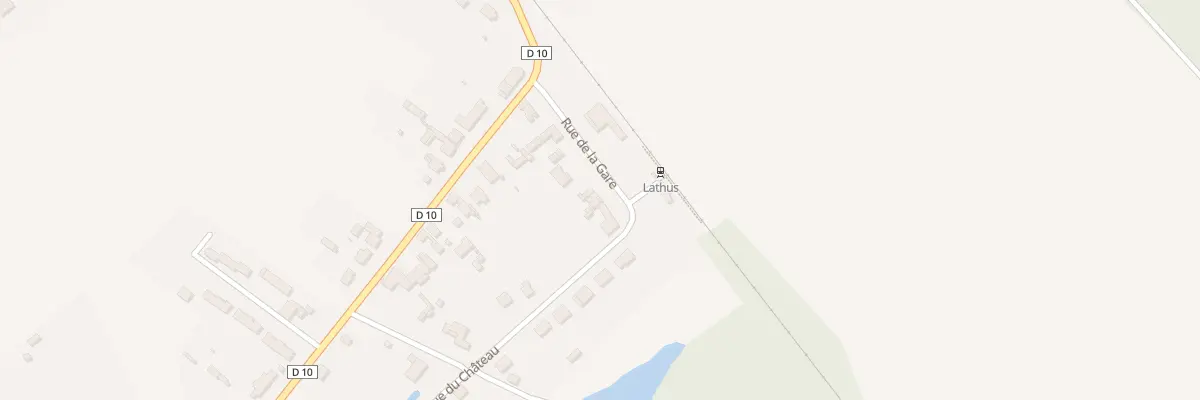 Plan du 12 Rue de la Gare à Lathus-Saint-Rémy