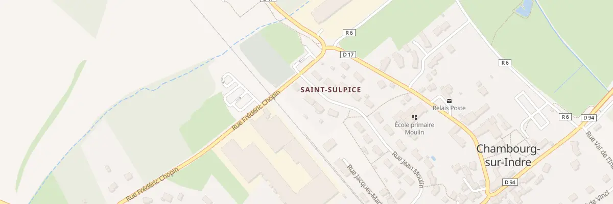 Plan du 19 Rue Jean Moulin à Chambourg-sur-Indre