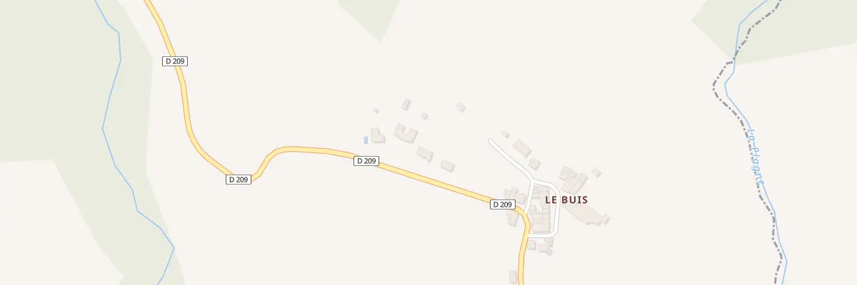 Plan du 11 Le Buis à Saint-Martin-de-Jussac
