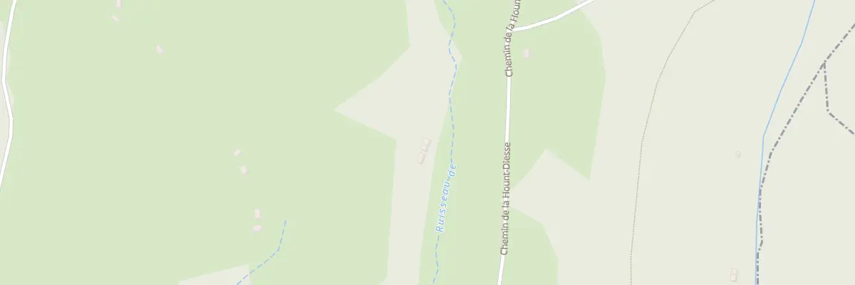 Plan du 71 Bernech à Buzan