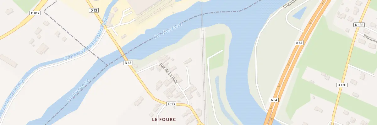 Plan du 4 Rue de l’Aiguillage à Roquefort-sur-Garonne