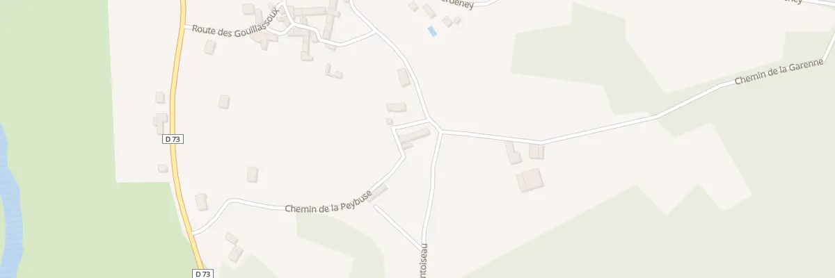 Plan du 451 Rte Chantoiseau à Coulaures