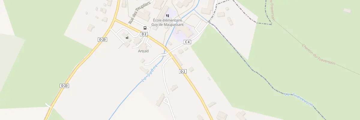 Plan du 147 Rte de Varvannes à Val-de-Saâne
