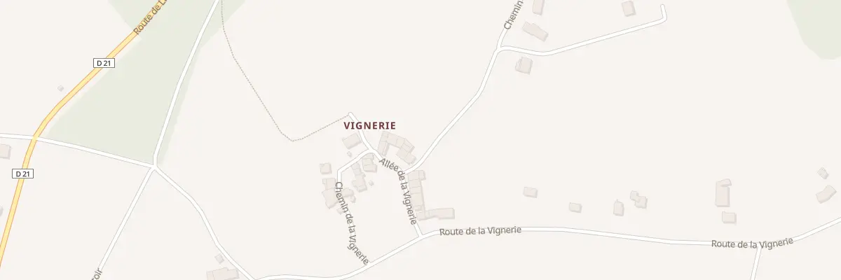 Plan du 20 All de la Vignerie à Saint-Laurent-sur-Gorre