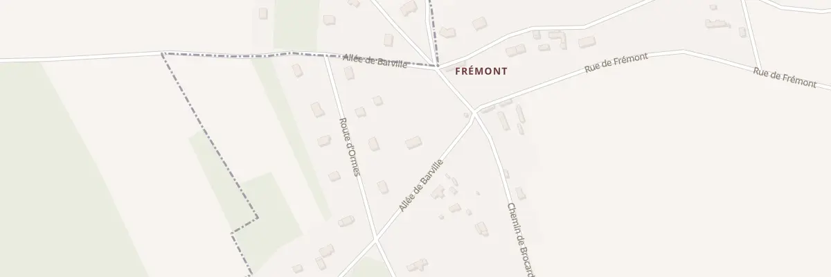 Plan du 4 Che de Louversey à Ferrières-Haut-Clocher