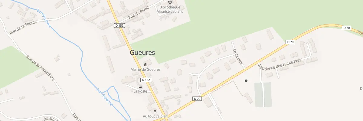 Plan du 4 Lot le Courtil à Gueures