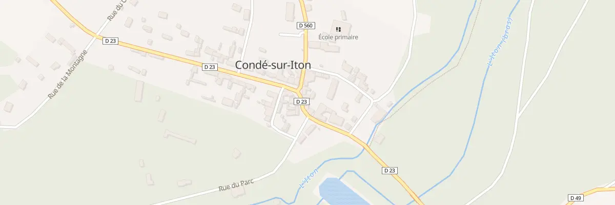 Plan du 13 Rue de Breteuil - Conde à Mesnils-sur-Iton