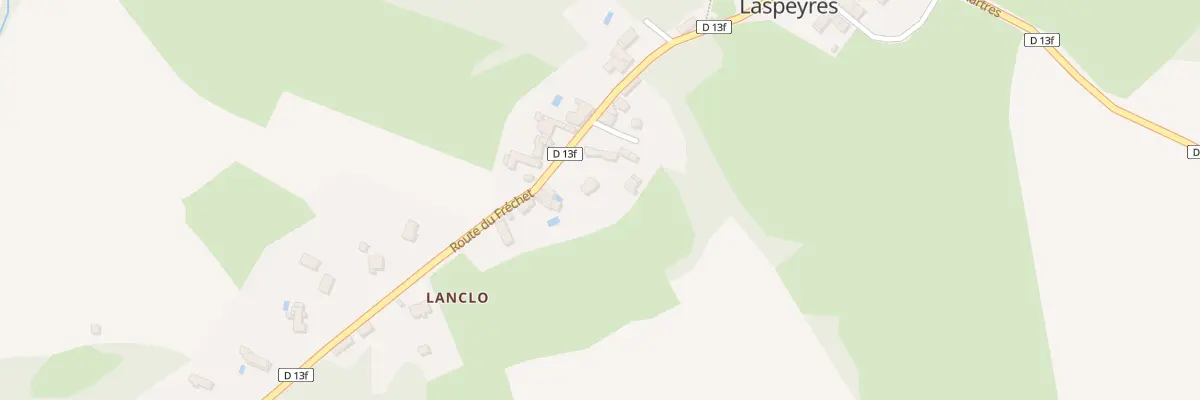 Plan du 50002 Le Village à Marignac-Laspeyres