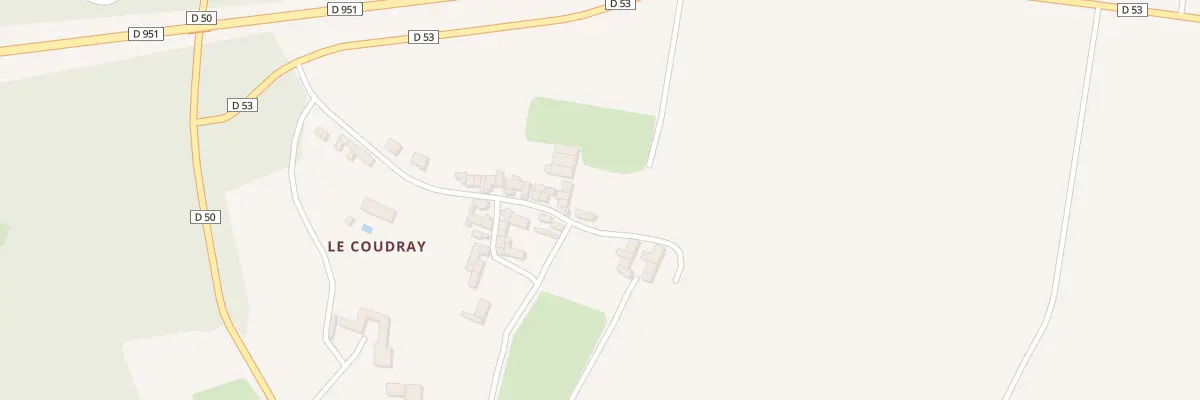 Plan du 21 Le Coudray à Ingrandes