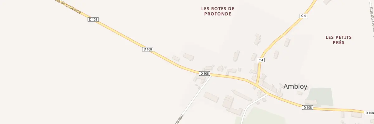 Plan du 25 Rue du Bourg à Ambloy