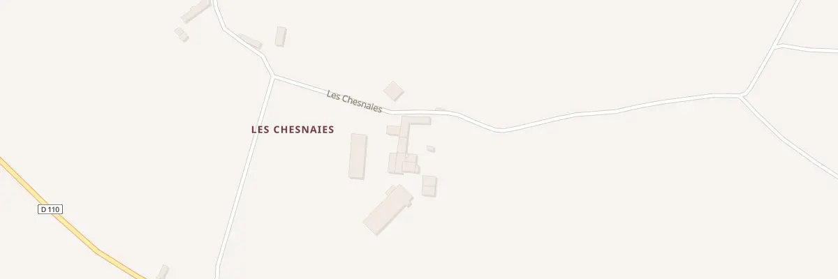 Plan du 64 Les Chesnaies à La Gaudaine