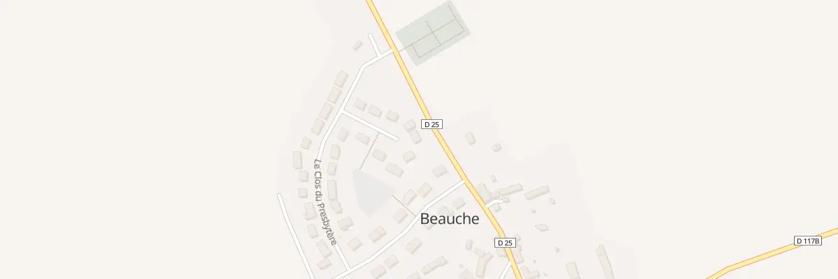 Plan du 33 Le Clos du Presbytère à Beauche