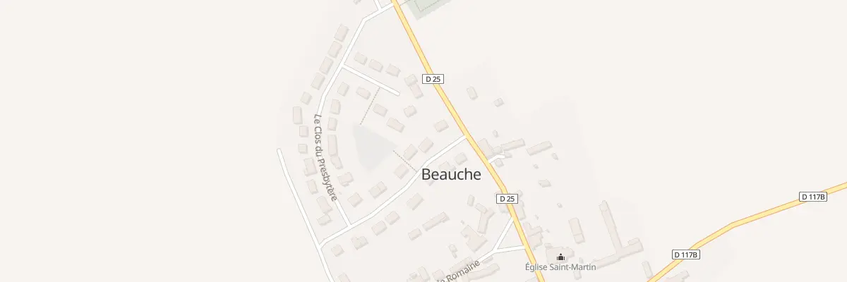 Plan du 3 Le Clos du Presbytère à Beauche
