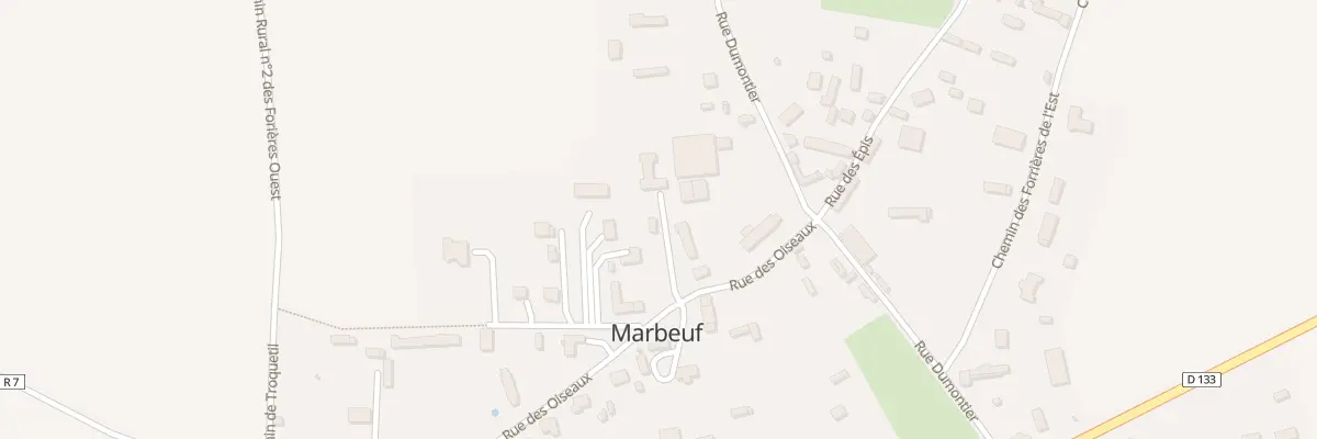 Plan du 6 Rue des Oiseaux à Marbeuf