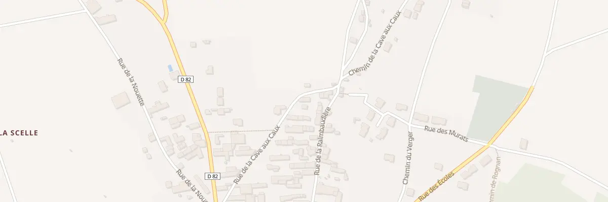 Plan du 21 Rue de la Cave aux Caux à Thoré-la-Rochette