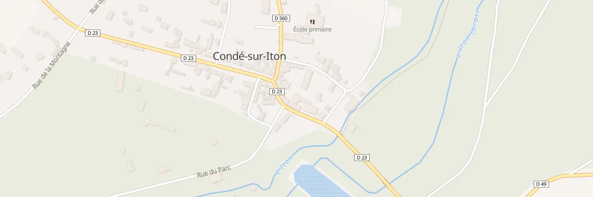 Plan du 7 Rue de Breteuil - Conde à Mesnils-sur-Iton