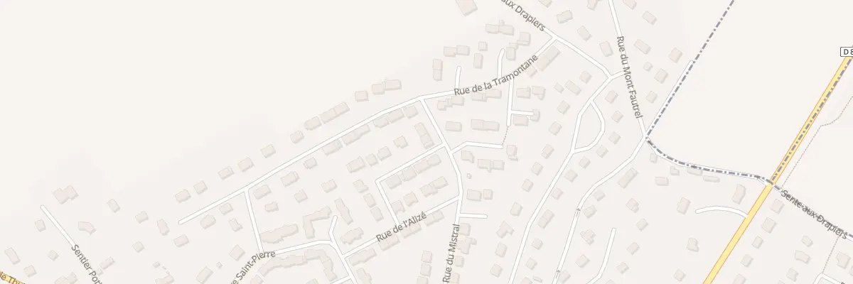 Plan du 8 Rue du Mistral à Saint-Pierre-des-Fleurs