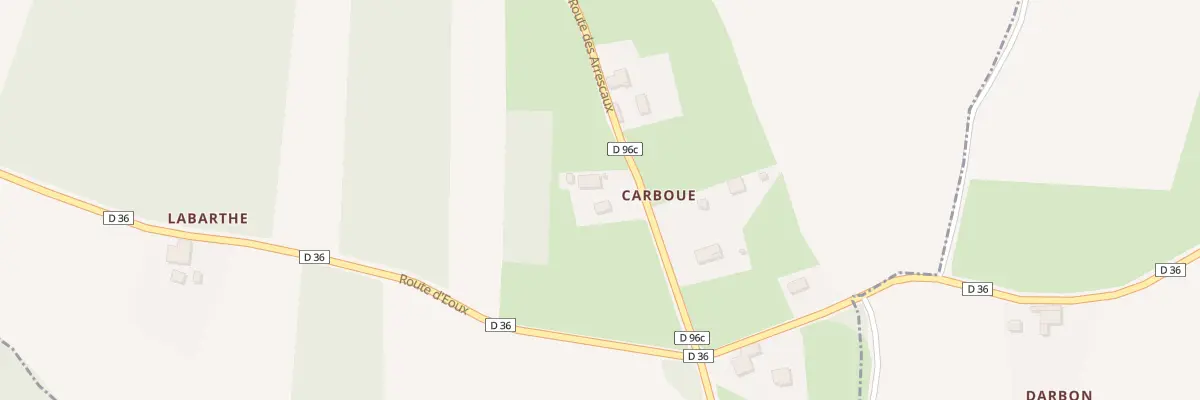 Plan du 46 Carboue à Montégut-Bourjac