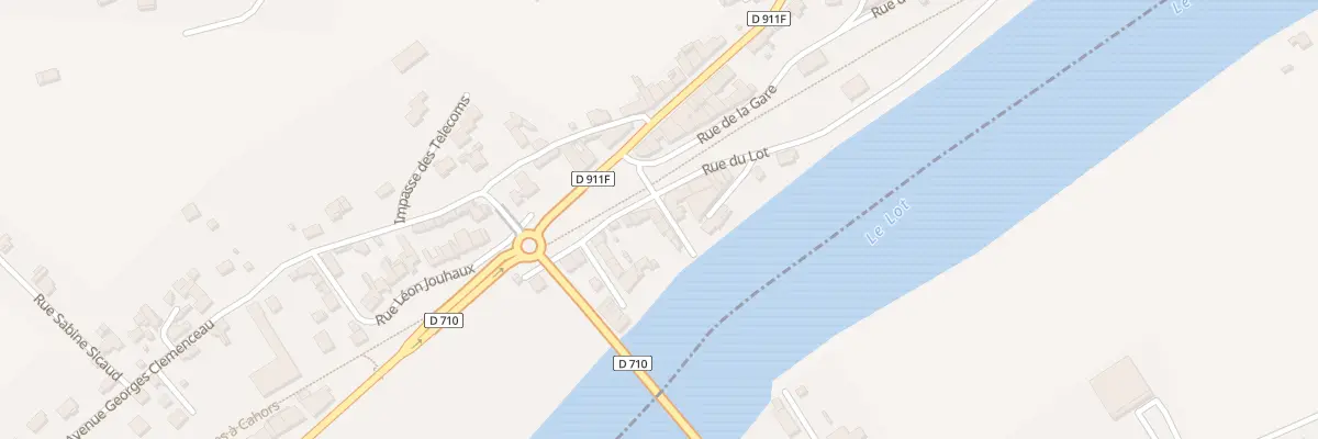 Plan du 8 Rue du Pont à Fumel