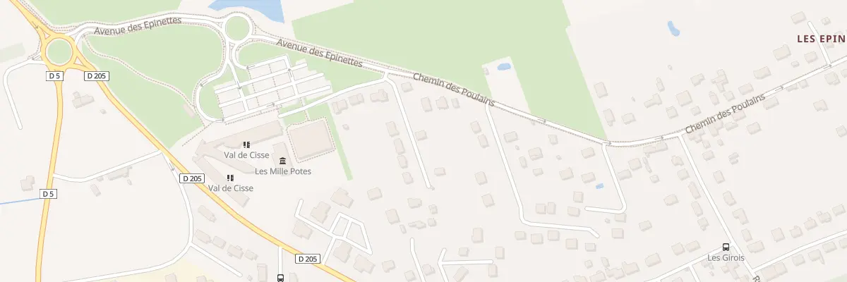 Plan du 71B Che des Poulains à Nazelles-Négron