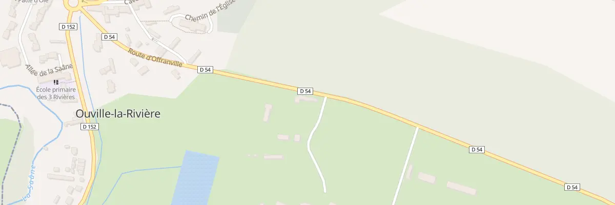 Plan du 412 Rte d’Offranville à Ouville-la-Rivière