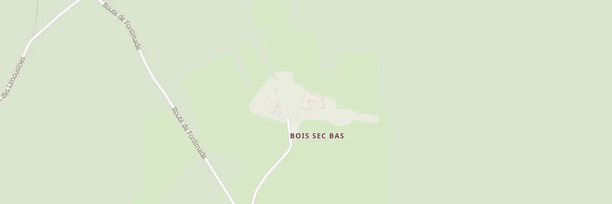 Plan du 128 Boissec Bas Est à Capdrot
