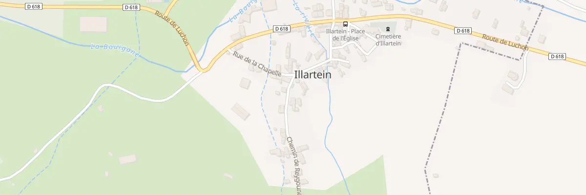 Plan du 8 Harrajas à Illartein