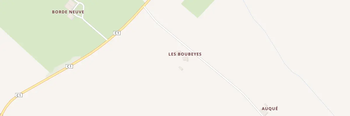 Plan du 5031 Las Boubeyes à Auterive