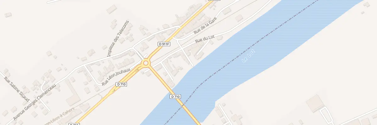 Plan du 2 Rue du Pont à Fumel