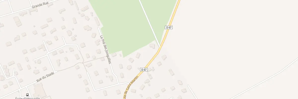 Plan du 925 Rte de Saint-martin à Hénouville
