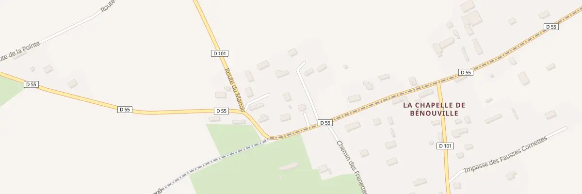 Plan du 1A All du Clos Noel à Lestanville