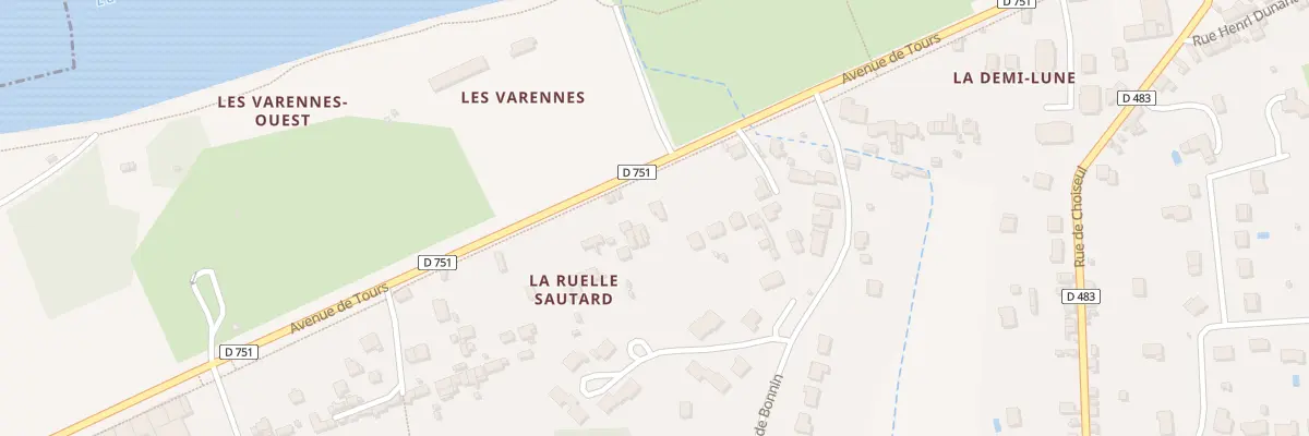 Plan du 63 Av de Tours à Amboise